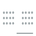 3 rows of 8 chairs, having 4 chairs on each side of a center aisle. Table at back.