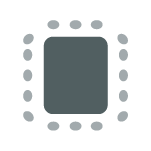 Long rectangular table with 12 chairs around it.