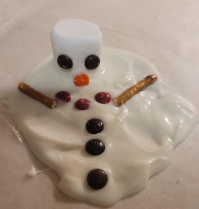 Melted Snowman Treat