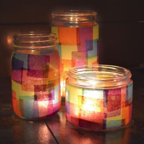 tealight lanterns