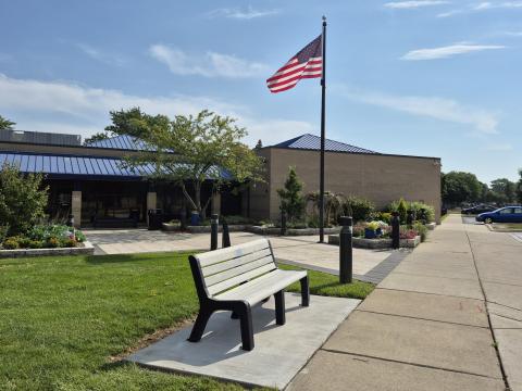 Heather Halls Memorial Bench