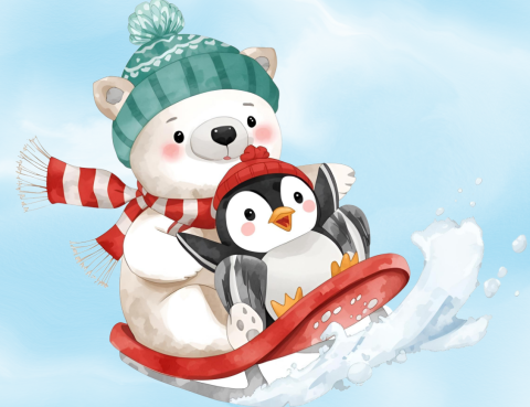 Penguin & Polar Bear